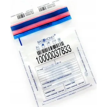 Obálka Bezpečnostní obálky B4 průhledné 50 ks 260x370 mm