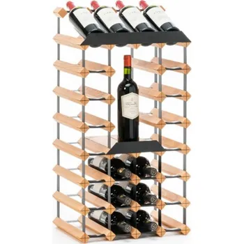 Stojan na víno METRIE Stojan na víno Raxi Show 24 s okýnkem