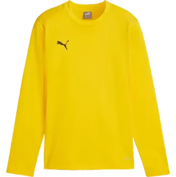 Chlapecká mikina Dětská mikina Puma teamGOAL Training Sweat žlutá