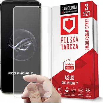 Pouzdro na mobilní telefon 3 KUSY NEJSILNĚJŠÍ FÓLIE / SKLO NA DISPLEJ PRO ASUS ROG PHONE 7