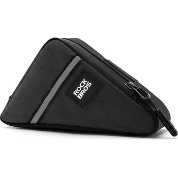 brašna na kolo ROCKBROS Trojúhelníková brašna Rockbros na rám kola 0,3l 300ml ČERNÁ