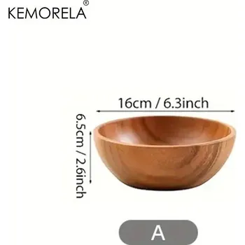 Dřevěná miska na ovoce a zmrzlinu pro děti | dřevěná miska, dětská miska - A