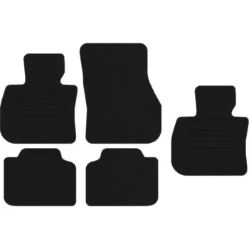 autokoberec Kobercové rohožky Edecor velurové 5 ks