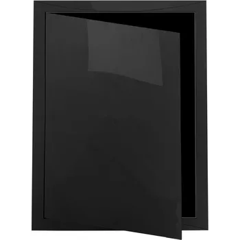 Obraz DRZWICZKI REWIZYJNE 30x40 CM CZARNE PLASTOVÁ PVC DOSPEL