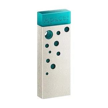 USB flash disk Apacer USB flash disk, USB USB 2.0, 64GB, AH11J, Turquoise green, AP64GAH11JG-1, USB A, du (AP64GAH11JG-1)