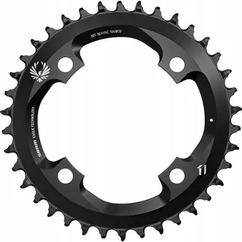 Převodník na kolo Sram X-Sync 2 38T 104bcd Hliníkový převodník Eagle 12rychlostní
