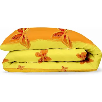 Polštář Bavlněný povlak na přikrývku - Motýl Zapínání: knoflík, Velikost přikrývky: 140x200