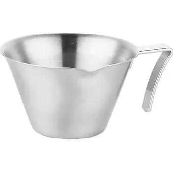 Espresso šálek s výlevkou pro snadné nalévání | kávový šálek, kuchyňské doplňky - Stříbro