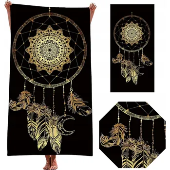 Plážová osuška Łóżkoholicy 140 cm mikrovlákno