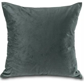 Povlak na polštářek Povlak na polštář 40x40 cm Šedý Velurový Velvet Dekorační