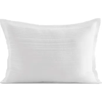 Povlak na polštářek Dekorační povlak na polštář TARA 50 x 70 cm v bílé barvě