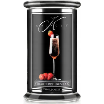 Svíčka Sójová vonná svíčka Strawberry Prosecco Kringle Candle 1 ks