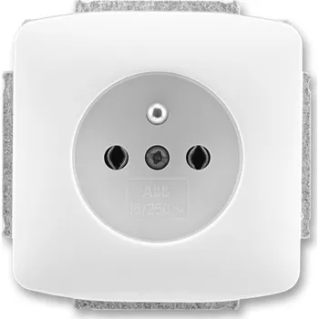 vypínač Zásuvka jednásobná ABB TANGO 5518A-A2349B, bílá