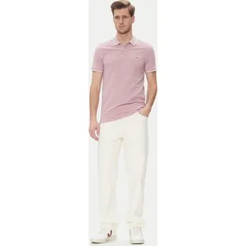 Pánská košile Lee Polokošile Pique 112363856 Fialová Regular Fit XXL