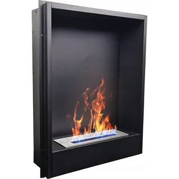 Biokrb Volně stojící biokrb Aflamo 50 x 60 x 16 cm černý