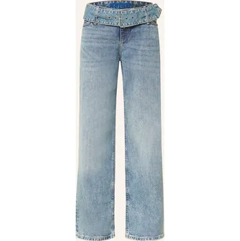 Hugo Dámské Straight Džíny Glory, 436 bright blue, 32