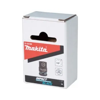 Klíč Makita, spol. s r.o. klíč nástrčný 1/2", čtyřhran, IMPACT BLACK, 14mm