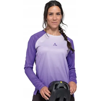 Dámské tričko Dámské cyklistické tričko s dlouhým rukávem Schöffel Koitere Fialové, velikost 36