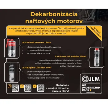 aditivum JLM JLM Naftová dekarbonizačná sada