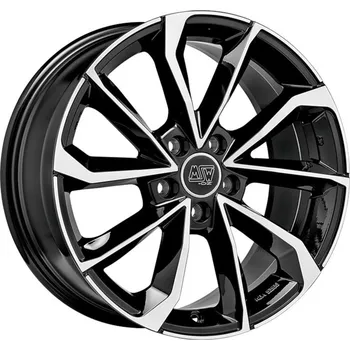 Auto-moto Alu disk MSW URBAN CROSS MSW 42 8x19, 5x114,3, 73, ET40 GLOSS BLACK FULL POLISHED