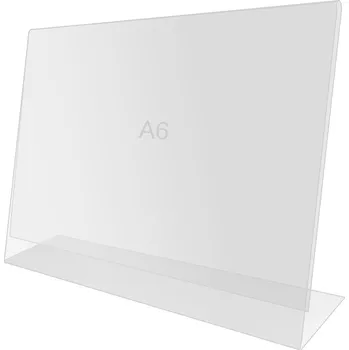 Informační stojánek / plexi prezenter horizontální - A6