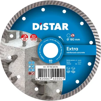 Řezný kotouč Diamantový kotouč pro řezání betonu turbo 180 mm