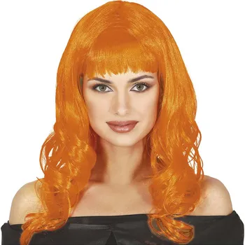 Karnevalová paruka Guirca Paruka s oranžovou hřívou