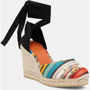 Dámské polobotky Espadrilky Missoni Eva 80 více barev, na klínku, MWB008_083 MWB008.083 vícebarevná MLC, EUR 41