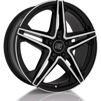 Alu kolo Alu disk MSW AVANTGARDE MSW 31 8x18, 5x112, 73, ET35 GLOSS BLACK FULL POLISHED