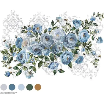 Transfer na nábytek ReDesign with Prima - Azure Blossom