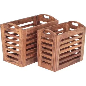 Úložný box Koš na noviny Kali sada 2 kusy