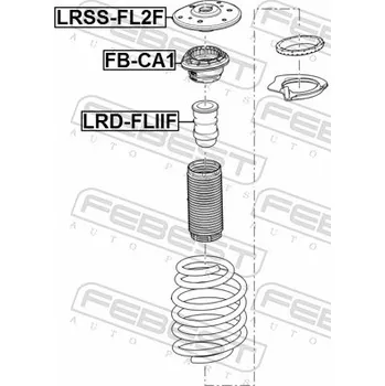 Febest LRSS-FL2F Uložení tlumiče