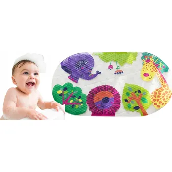 Velké koupelnové rohože do vany protiskluzové 27x15 palců