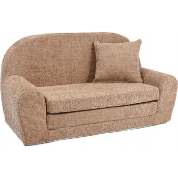 Pohovka Sofa Fortisline DAVID 781 x 104 cm BOUCLE hnědá