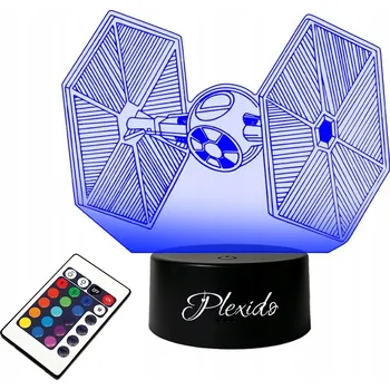Lampička Stolní lampička Hvězdný stíhač Star Wars LED PLEXIDO