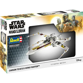 RC model letadla Revell Plastic ModelKit SW 06790 - Carson Teva's X-Wing Fighter: The Mandalorian (1:57) - expresní doprava
