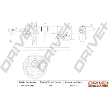 Tlumič pérování Dr!ve+ DP1610.10.0653