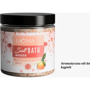 Koupelová sůl SŮL DO KOUPELE S VŮNÍ MANDARINKY LACINIA 250 g