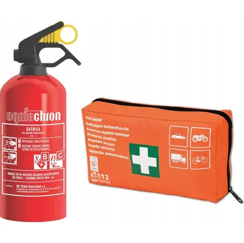 Autolékárnička Autolékárnička, Hasicí Přístroj, Výstražný trojúhelník, Reflexní vesta