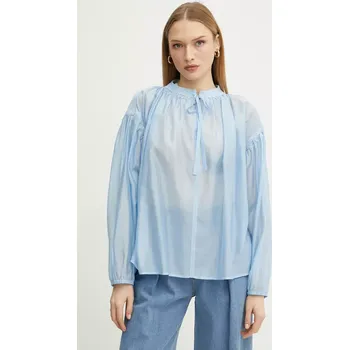 Dámská halenka Halenka Ermanno Firenze 56TK021ES3 modrá 50X, vel. 38