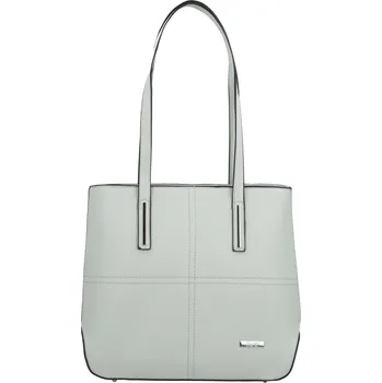 Dámská kabelka na rameno světle šedá - Delami Glimmer šedá