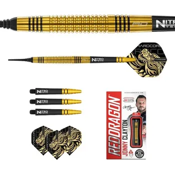 Šipka Šipky Soft Red Dragon Jonny Clayton Gold 20 g