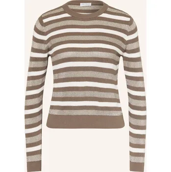 Dámský svetr Brunello Cucinelli Dámský Svetr S Třpytivou Přízí, bílá /...