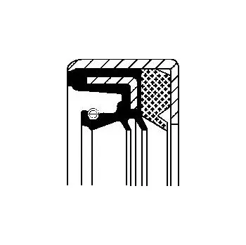 Hřídel nápravy Těsnící šroubek hřídele k diferenciálu CORTECO 49358740