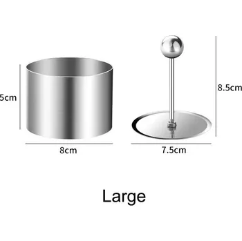 Nádoba na pečení Tvarovací forma na sushi a dort tiramisu s pístem | forma sushi, forma dort - L