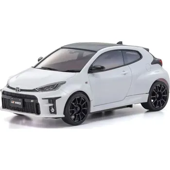 RC model auta Kyosho Mini-Z RWD: Karoserie Toyota GR Yaris Platinum White Pearl Mica