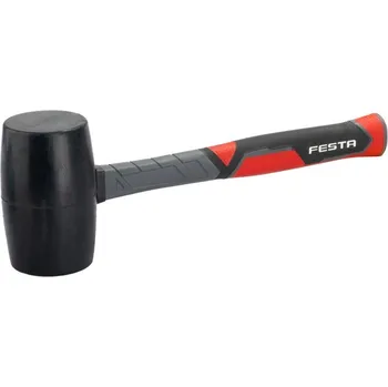 Kladivo Palice gumová FESTA 90mm 37cm násada FIBERGLASS