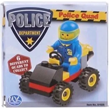 ostatní stavebnice STAVEBNICE QUAD + FIGURKA K SESTAVENÍ V KRABIČCE JAKO DÁREK