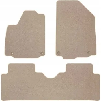 autokoberec Koberce Edecor velurové 3 ks