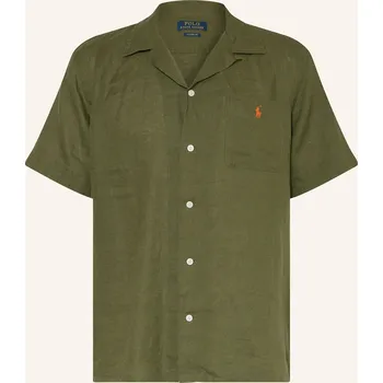 Pánská košile Polo Ralph Lauren Pánská Lněná Košile Resort Classic Fit,...
